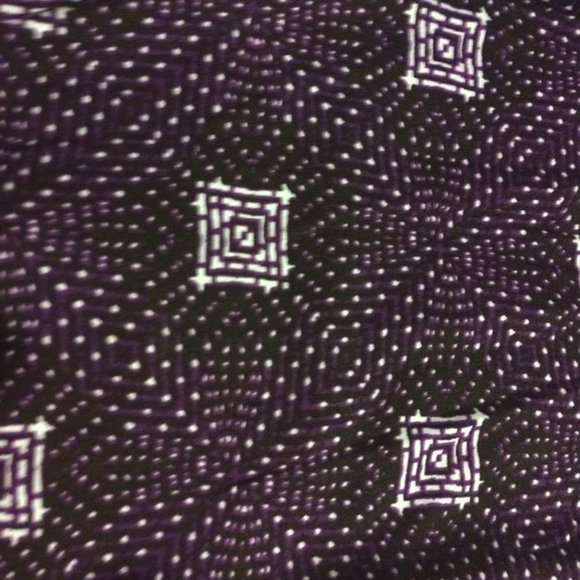 LuLaRoe Pants - NWT Lularoe TC Leggings Purple with White Squares
